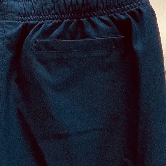 EUC Reebok Running/Tennis Shorts, Navy w/Wht Stripes, Pockets, Polyester, Sml - Picture 6 of 10